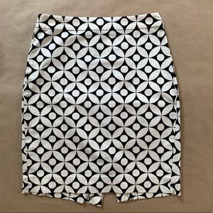 JCrew Factory Printed Pencil Skirt